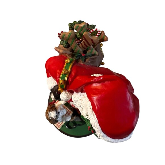 Danbury Mint Santa's Little Shih Tzu Pals Christmas Dog Figurine - Picture 6 of 10